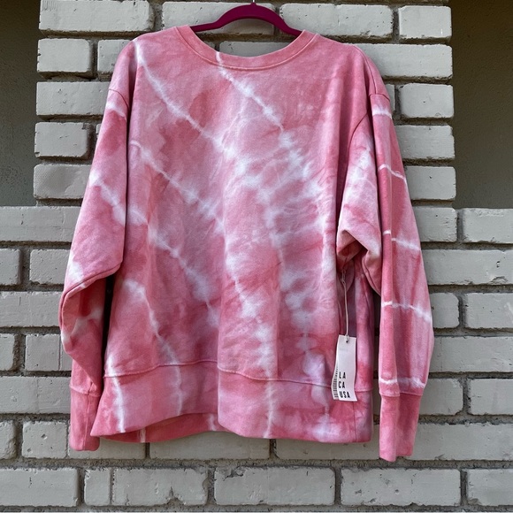 NWT LA CAUSA Tie Dye Matching Set in Grapefruit - Size Medium - Picture 5 of 10